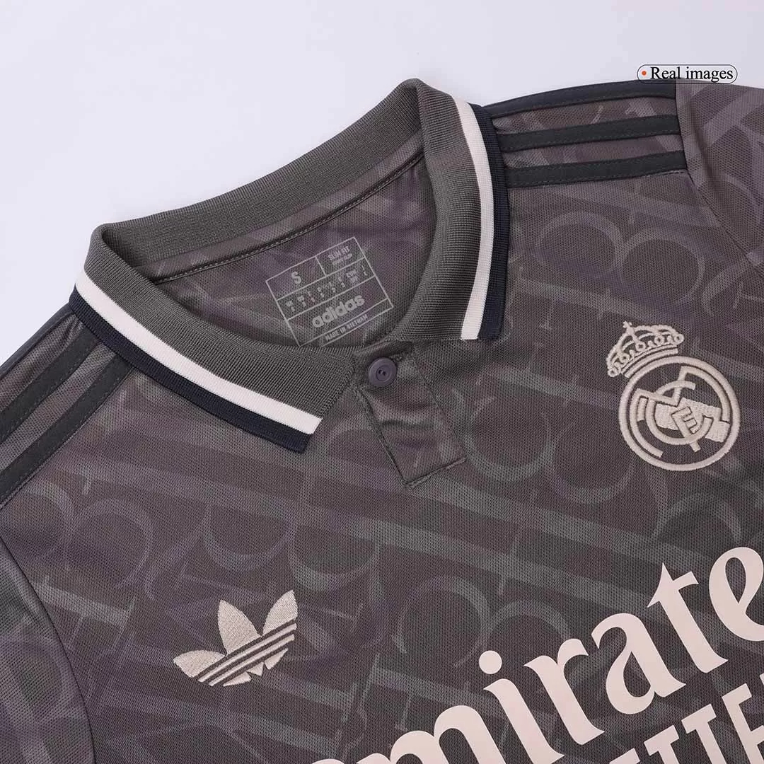 Real Madrid Soccer Jersey Third Away Custom Shirt 2024/25