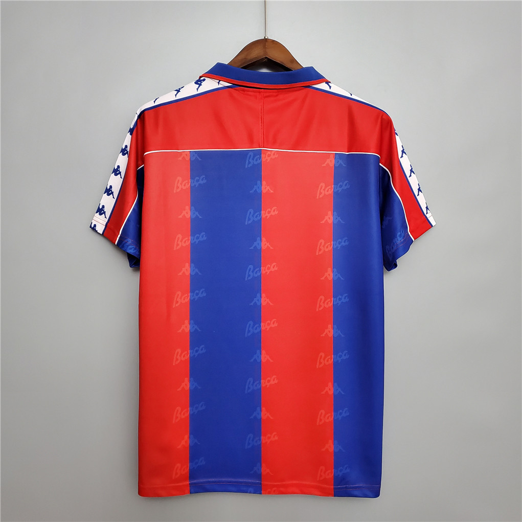 Barcelona Retro Jersey Home Soccer Shirt 1992/95
