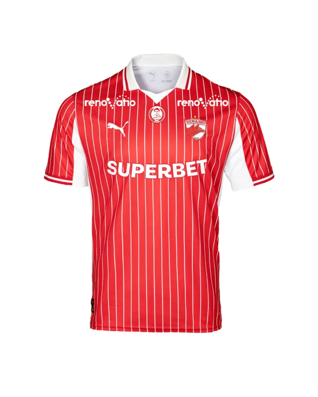 FC Dinamo Bucuresti Soccer Jersey Home Custom Shirt 25-26