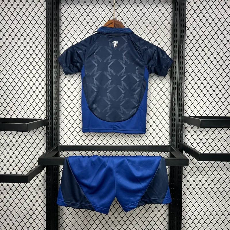 Manchester United Away Kids Kit Jersey+Shorts 2024/25