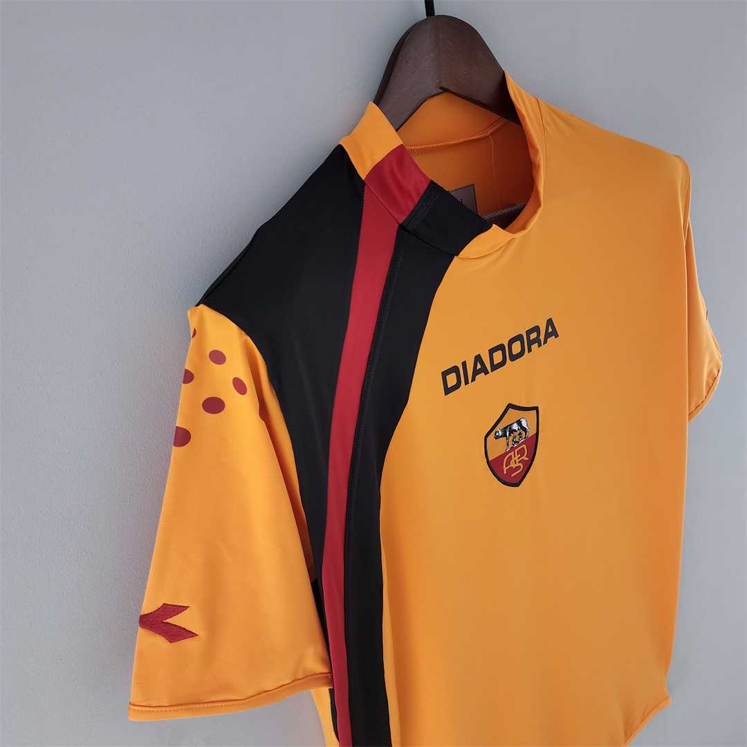 Roma Retro Soccer Jersey Home Custom Shirt 2005/06