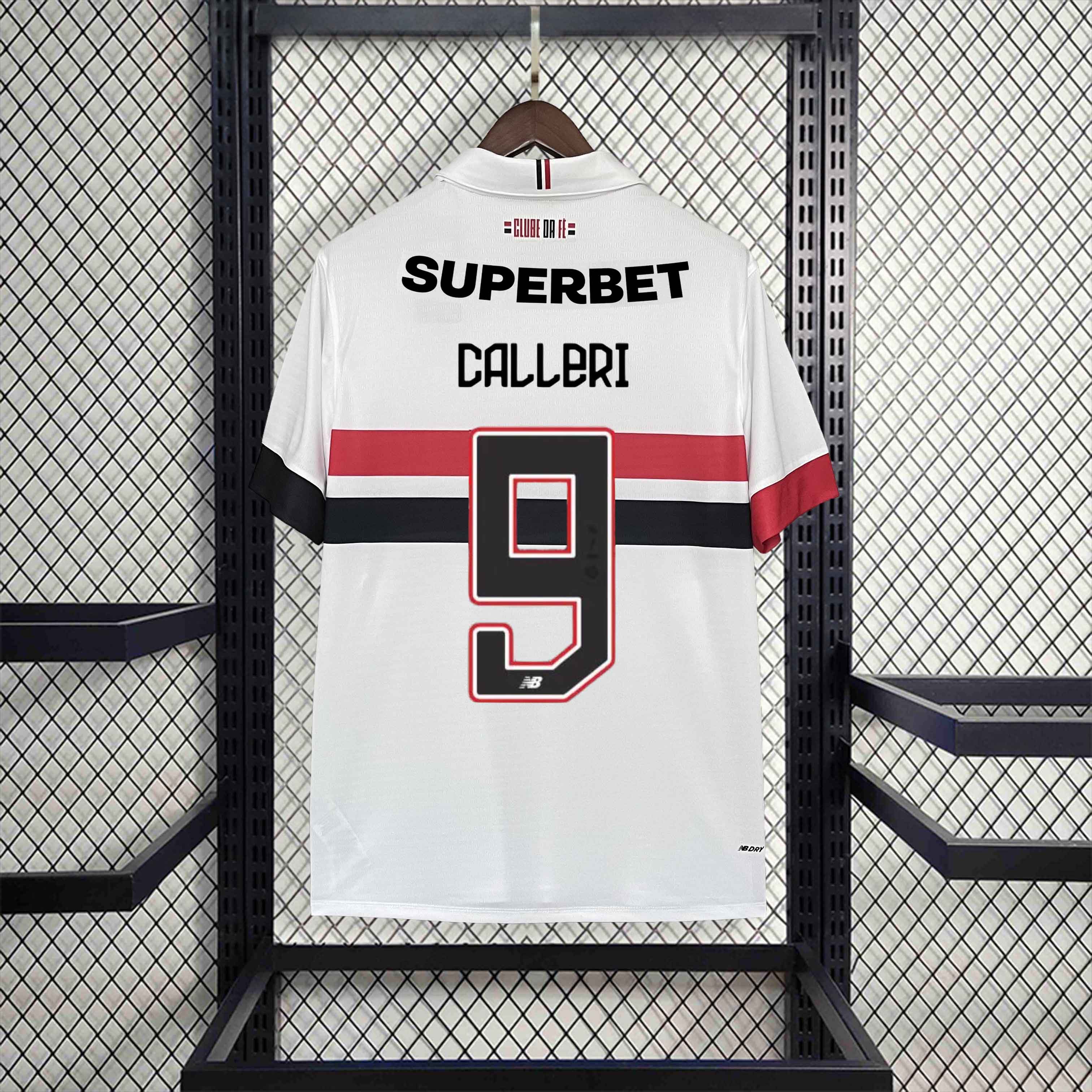 Sao Paulo FC Soccer Jersey Home Custom Shirt 2024