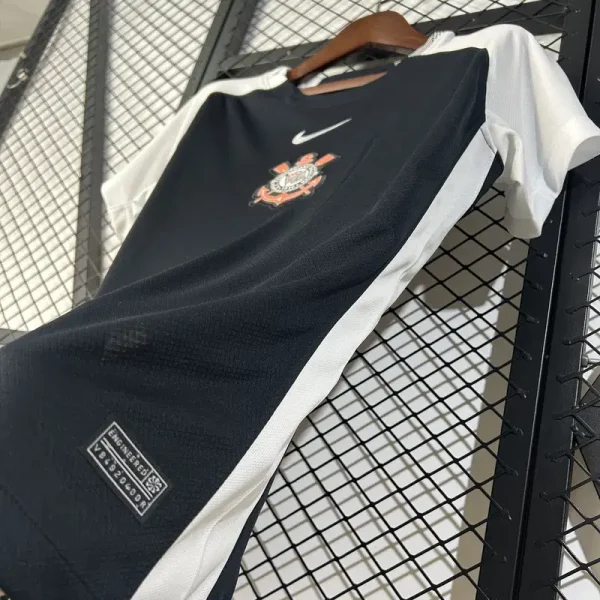 Corinthians Soccer Jersey Away Women's Custom Shirt 2025