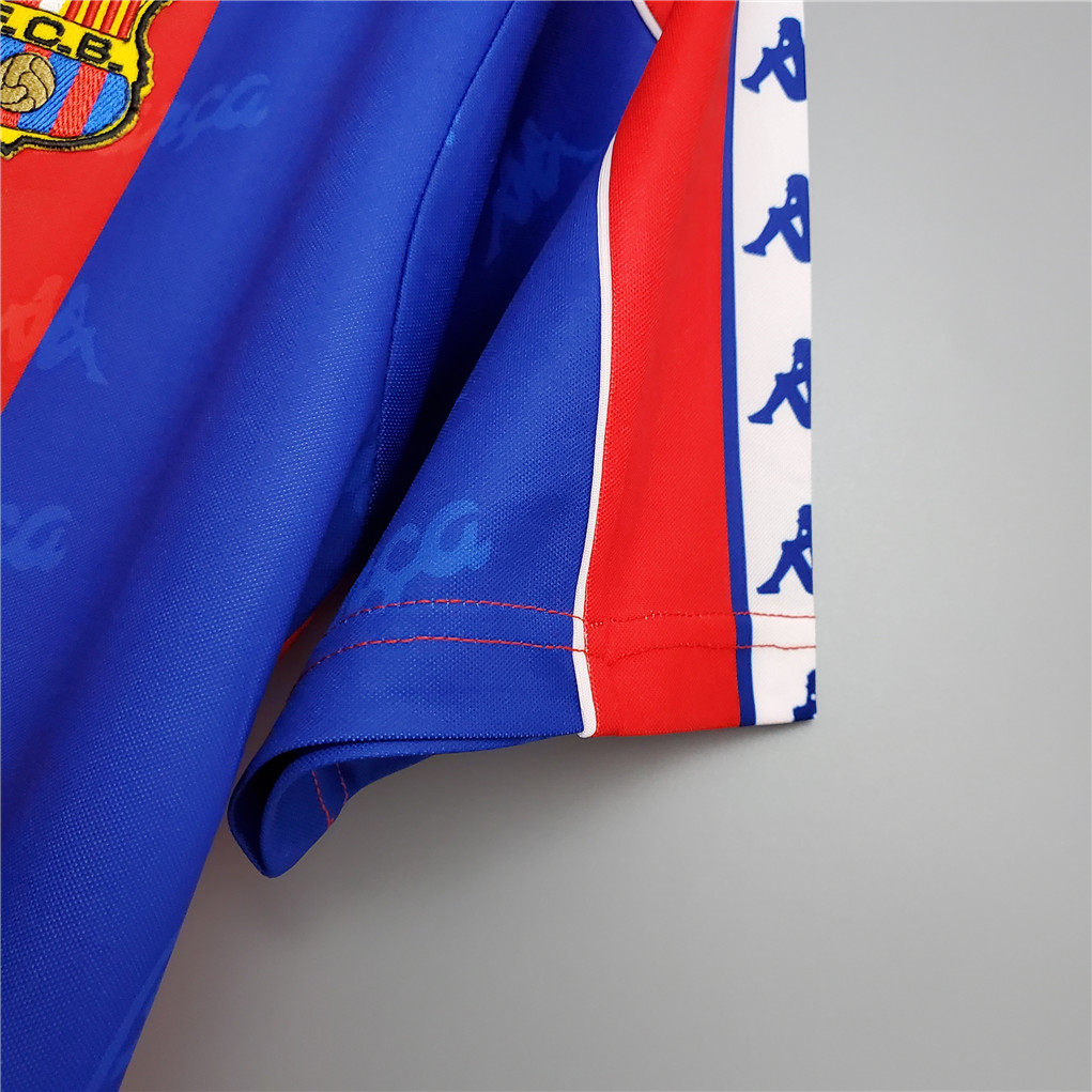 Barcelona Retro Jersey Home Soccer Shirt 1992/95