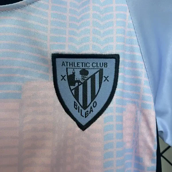 Athletic Club de Bilbao Soccer Jersey Third Away Kids Kit Jersey+Shorts 2024/25