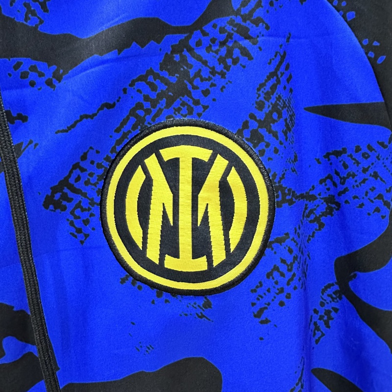 Inter Milan Windbreaker Jacket Blue&Black 2025/26