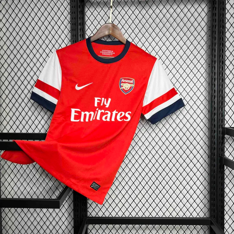 Arsenal Soccer Retro Jersey Home Custom Shirt 2012-13