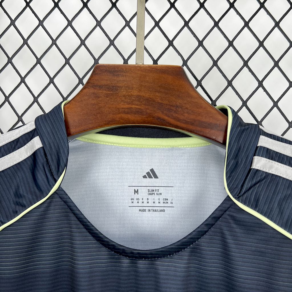 Real Madrid Soccer Jersey Away Long Sleeve Custom Shirt 2025/26