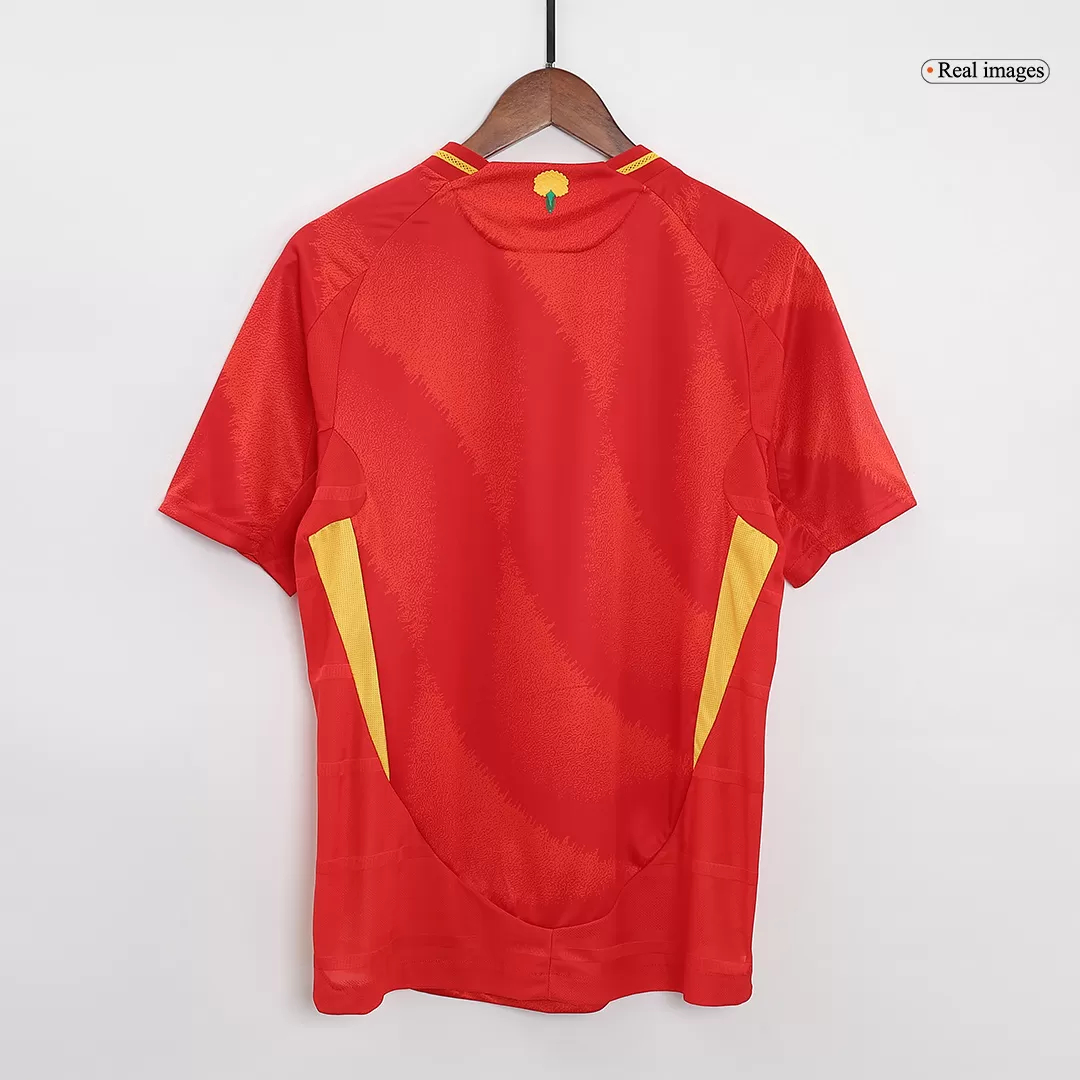 Spain Authentic Soccer Jersey Home Shirt EURO 2024
