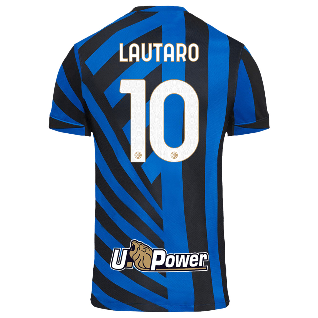 LAUTARO #10 Inter Milan Soccer Jersey Home Custom Shirt 2024/25
