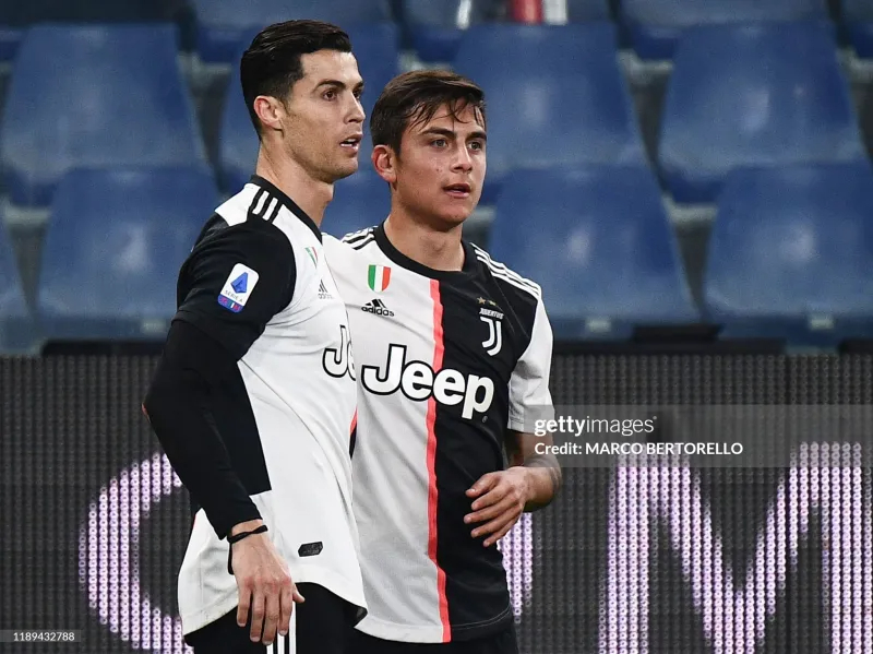 Juventus Authentic Soccer Jersey Home Long Sleeve Shirt 2019-20