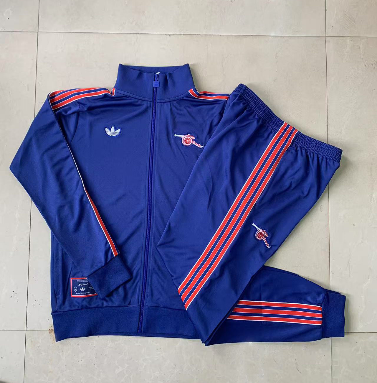 Kids Arsenal Training Kit (Jacket+Pants) Blue 2025/26