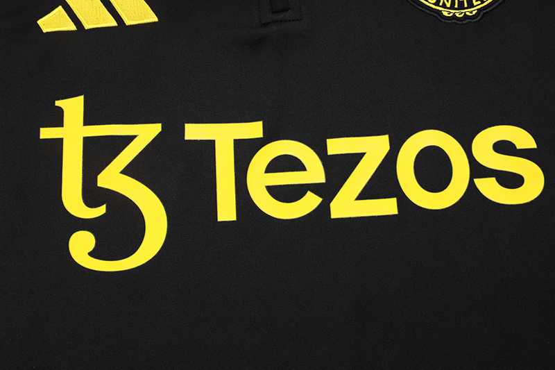 Manchester United Training Kit (Sweatshirt+Pants) Black 2025/26