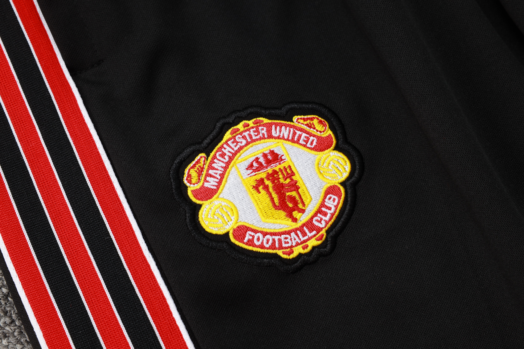 Manchester United Training Kit (Jacket+Pants) Black 2025/26