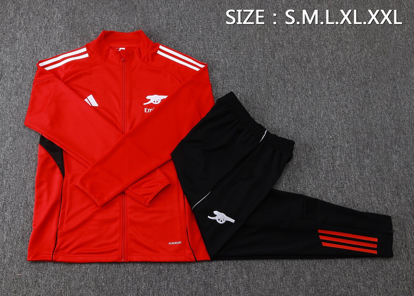 Arsenal Training Kit (Jacket+Pants) Red 2025/26