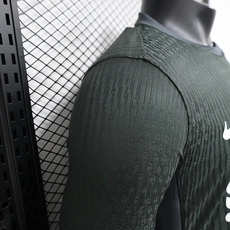 Liverpool Authentic Football Jersey Away Long Sleeve Shirt 2024/25