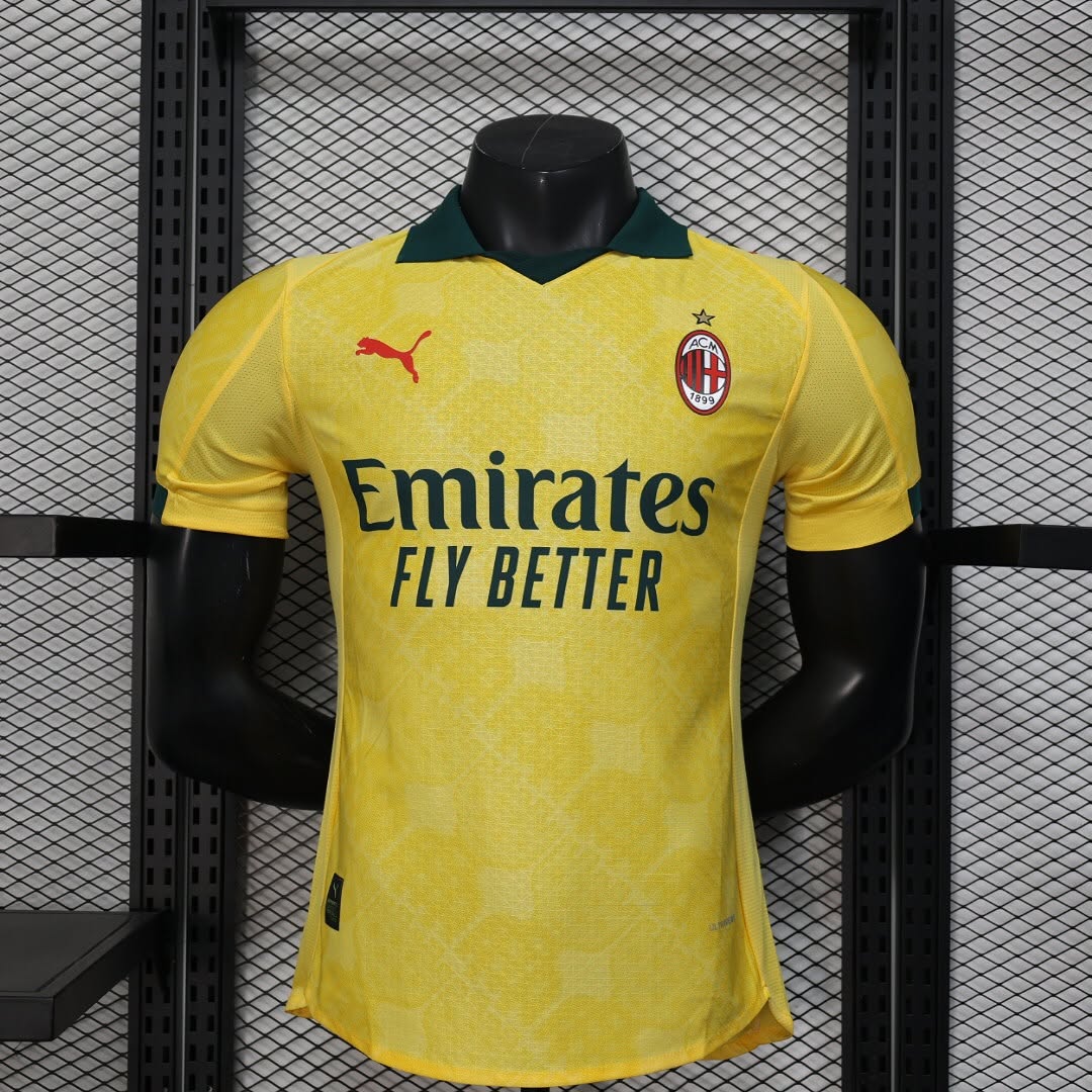 AC Milan Authentic Soccer Jersey Third Away Shirt 2025/26