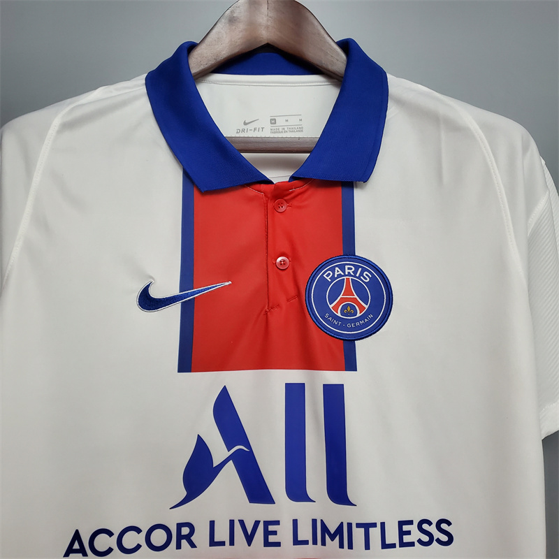 PSG Retro Jersey Away Soccer Shirt 2020/21