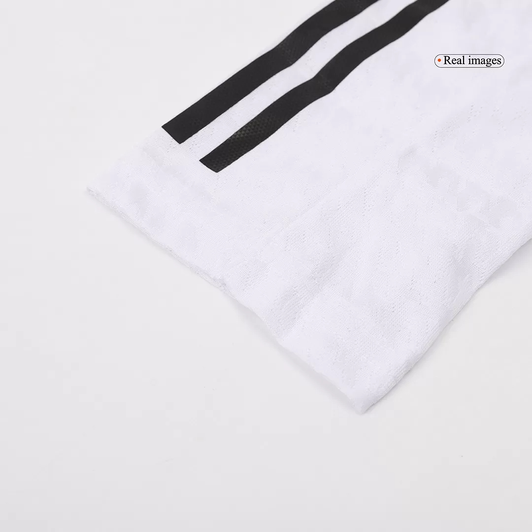 Real Madrid Authentic Soccer Jersey Home Long Sleeve Shirt 2024/25