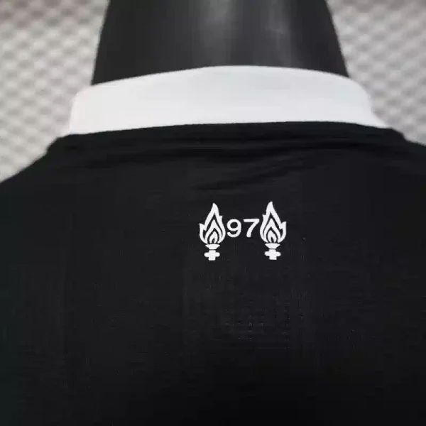 Liverpool Authentic Football Jersey Black Goalkeeper Shirt 2025/26