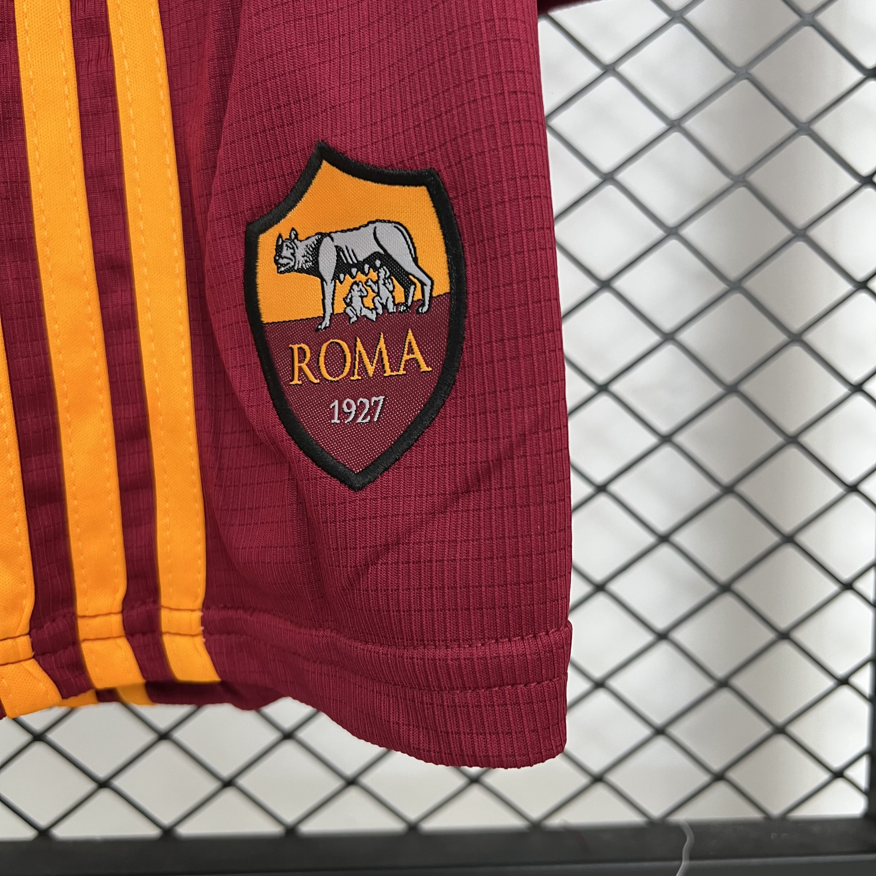 Roma Soccer Jersey Home Kids Kit Jersey+Shorts 2025/26