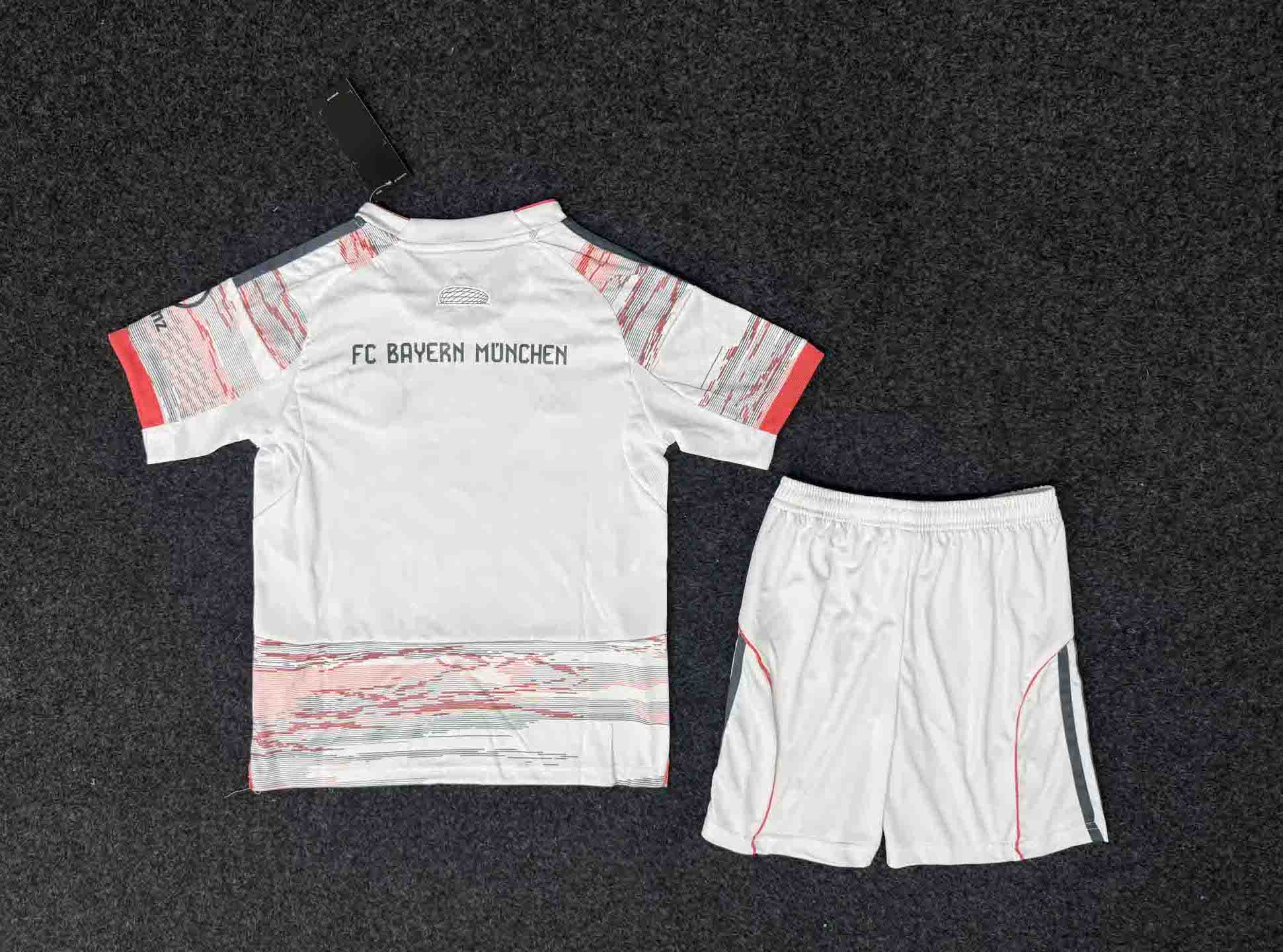 Bayern Munich Away Kids Kit Jerseys+Shorts 2025/26