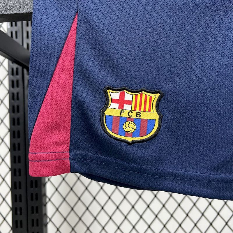 Barcelona Home x Travis Scott Soccer Kids Kit Jersey+Shorts 2024/25