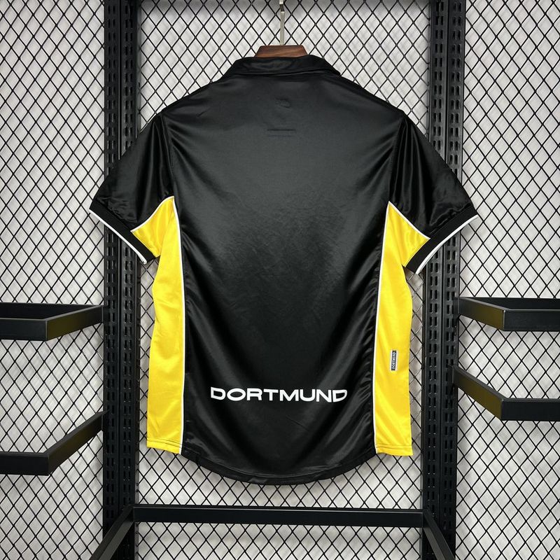 Borussia Dortmund Retro Jersey Away Soccer Shirt 1998-2000
