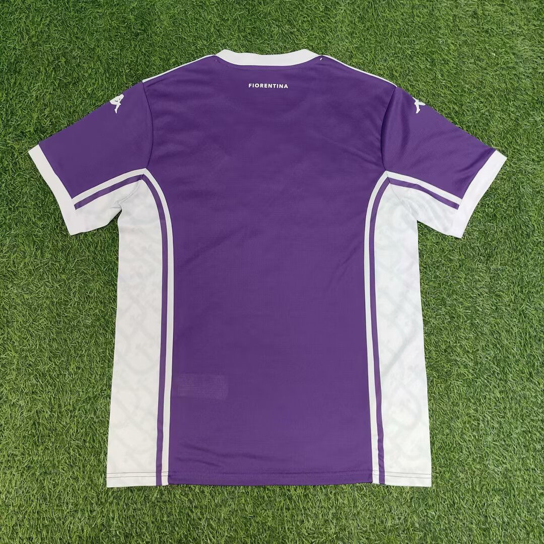 Fiorentina Soccer Jersey Home Custom Shirt 2025/26