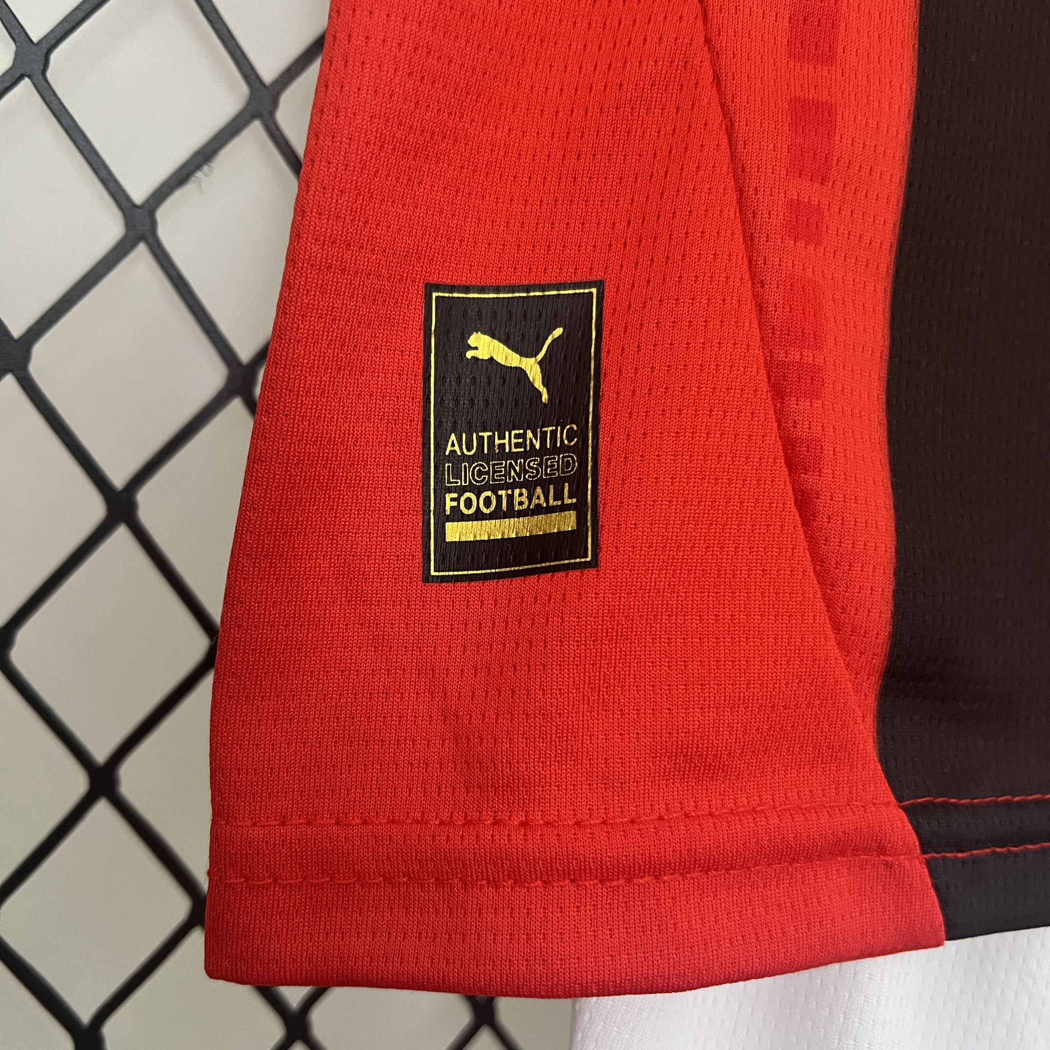 AC Milan Soccer Jersey Home Kids Kit Jersey+Shorts 2024/25