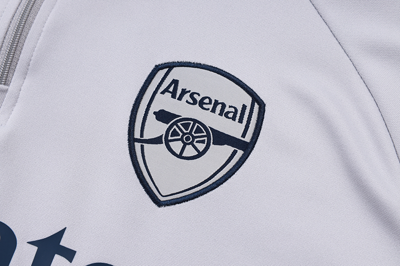 Arsenal Training Kit (Sweatshirt+Pants) Light Grey 2025/26