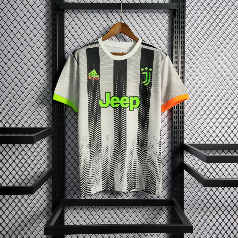 Juventus Retro Soccer Jersey Home x Palace Custom Shirt 2019-20