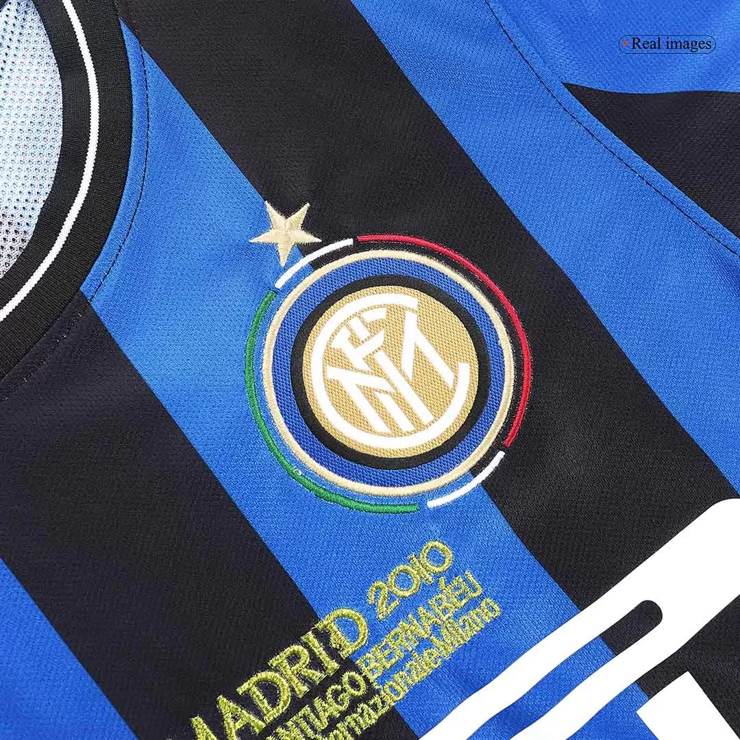Inter Milan Jersey Custom Home Soccer Jersey 2009/10- UCL Final