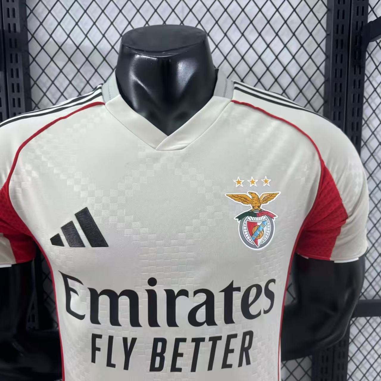 Benfica Authentic Soccer Jersey Away Shirt 2025/26