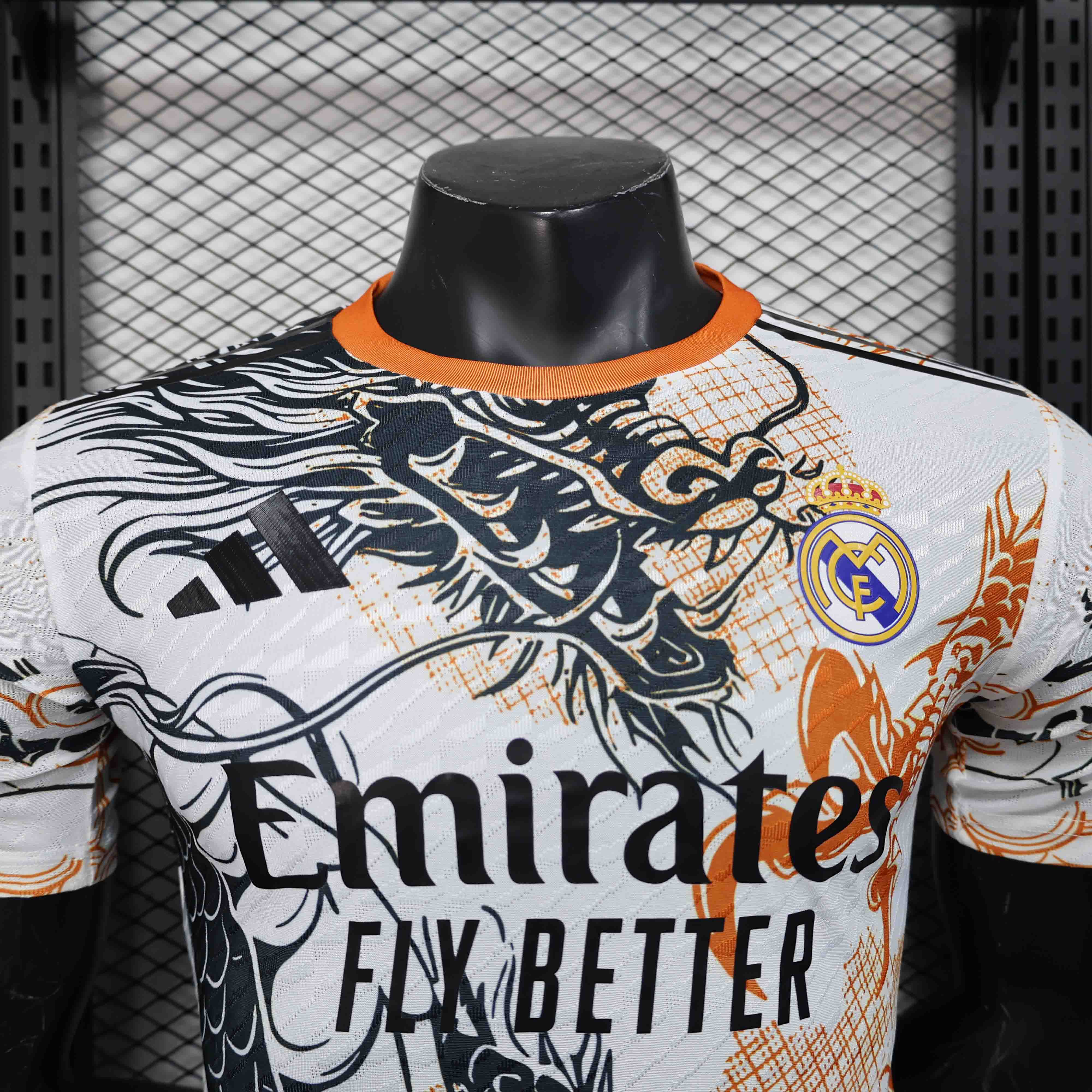 Real Madrid Authentic Soccer Jersey Dragon Special Edition Shirt 2025/26