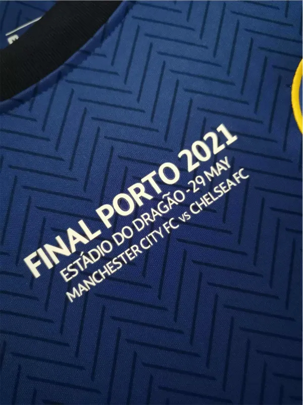 Chelsea Retro Football Jersey Home Shirt UCL Final 2020/21