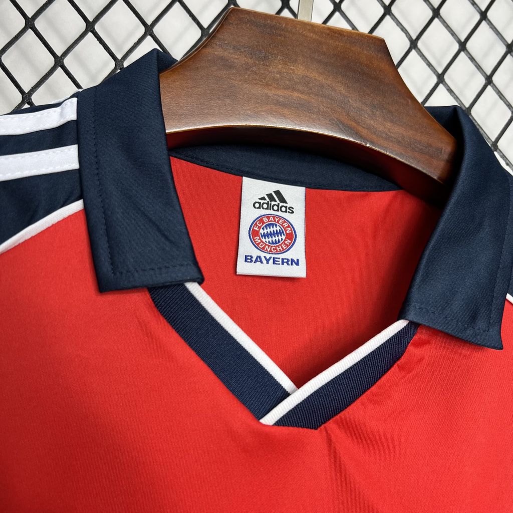 Bayern Munich Retro Jersey Home Soccer Shirt 1999-2001