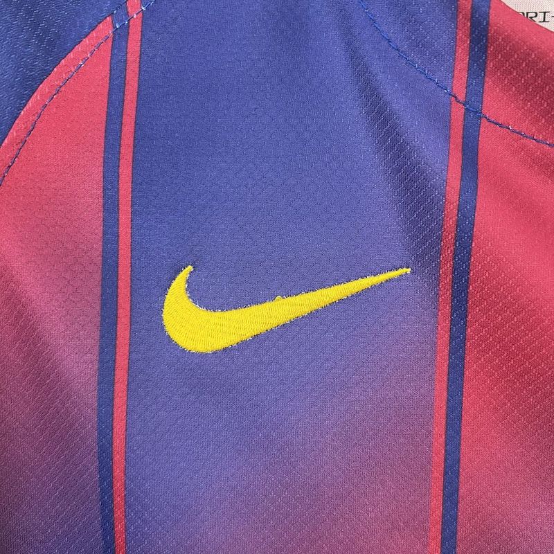 Barcelona Home Women's Soccer Jersey Custom Shirt 2025/26