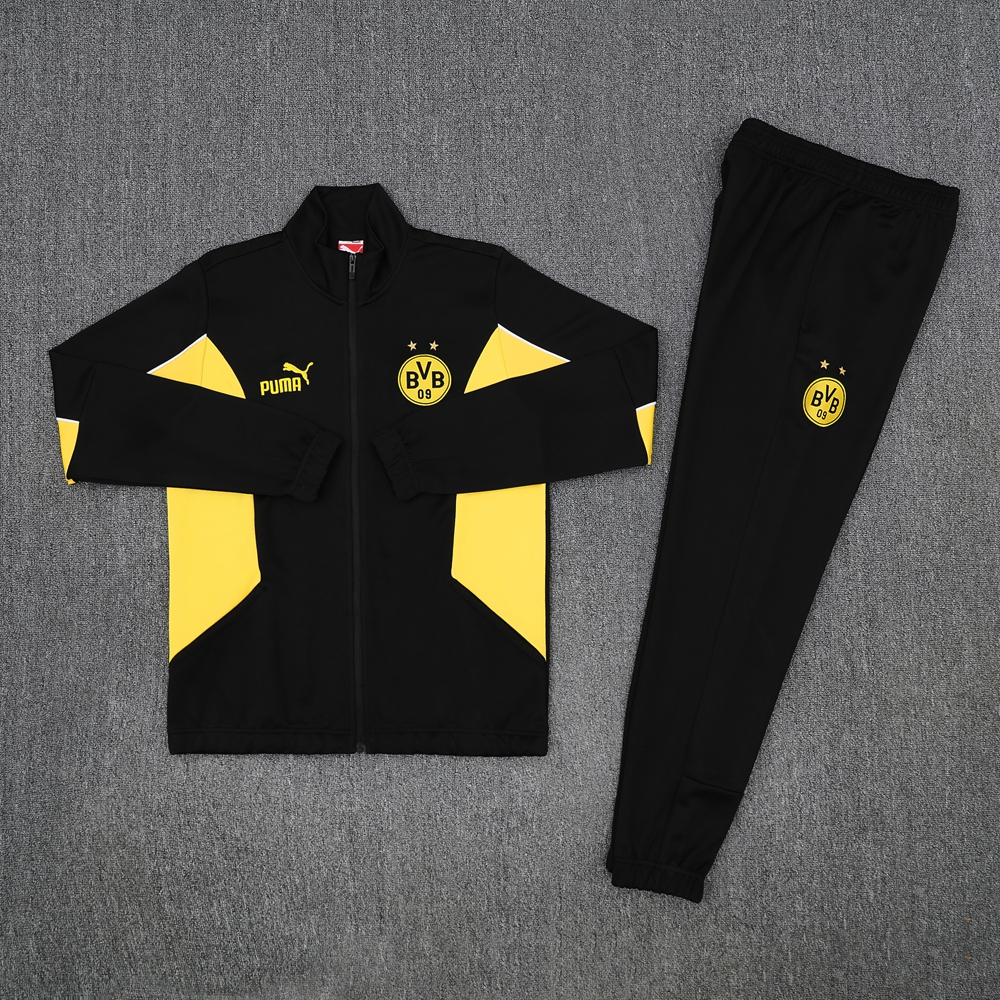 Borussia Dortmund Training Kit (Jacket+Pants) Black 2025/26