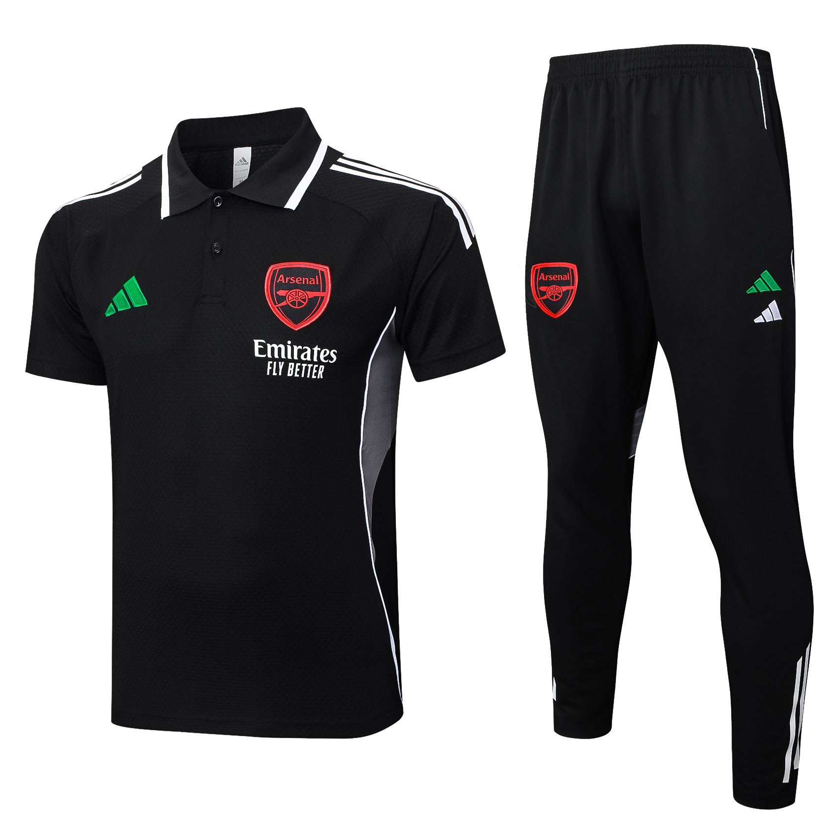 Arsenal Training Jersey Kit Black 2025/26
