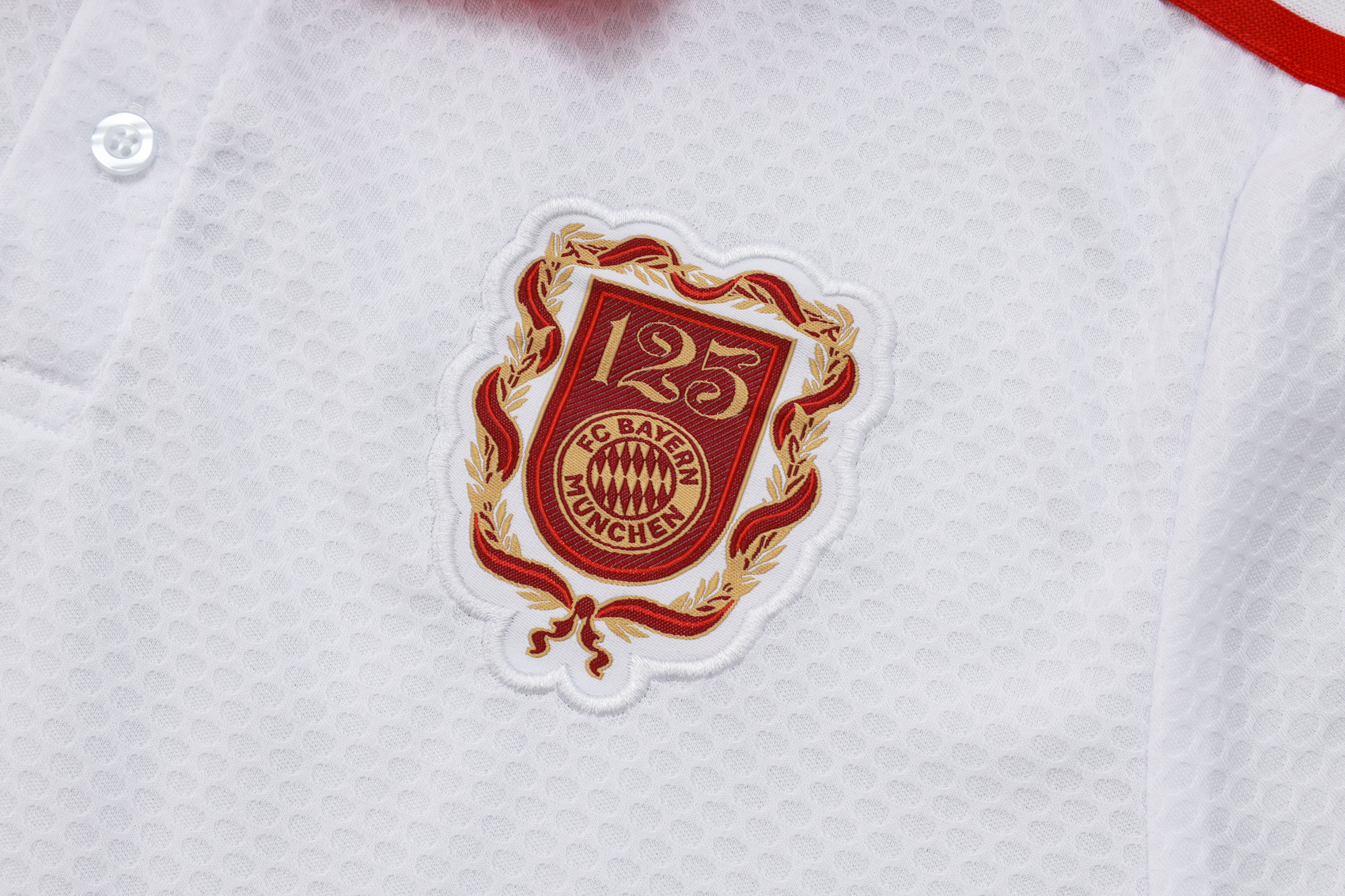 Bayern Munich Training Kit (Polo+Pants) White 2025/26 - 125th Anniversary