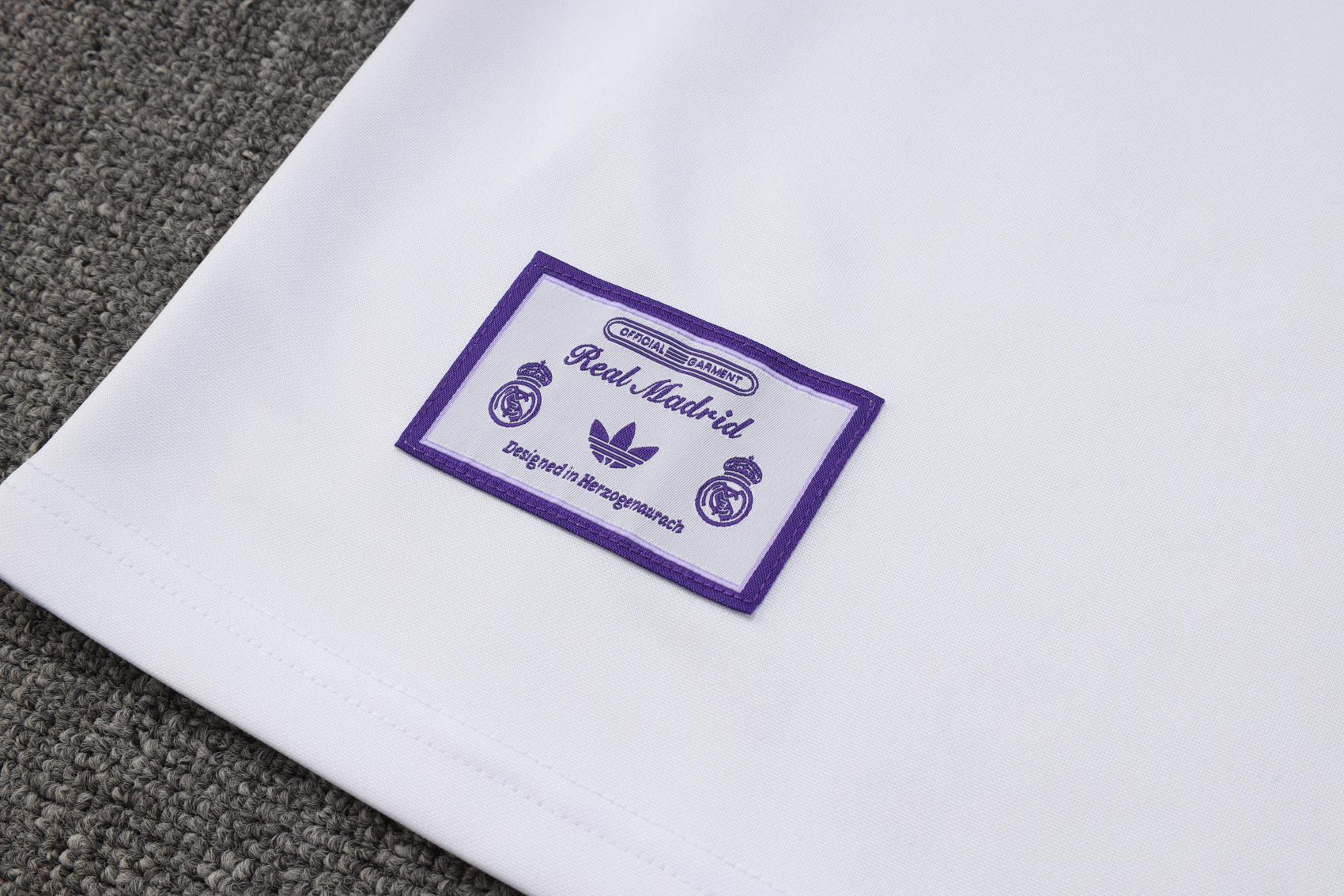 Real Madrid Training Kit (Sweatshirt+Pants) White 2025/26