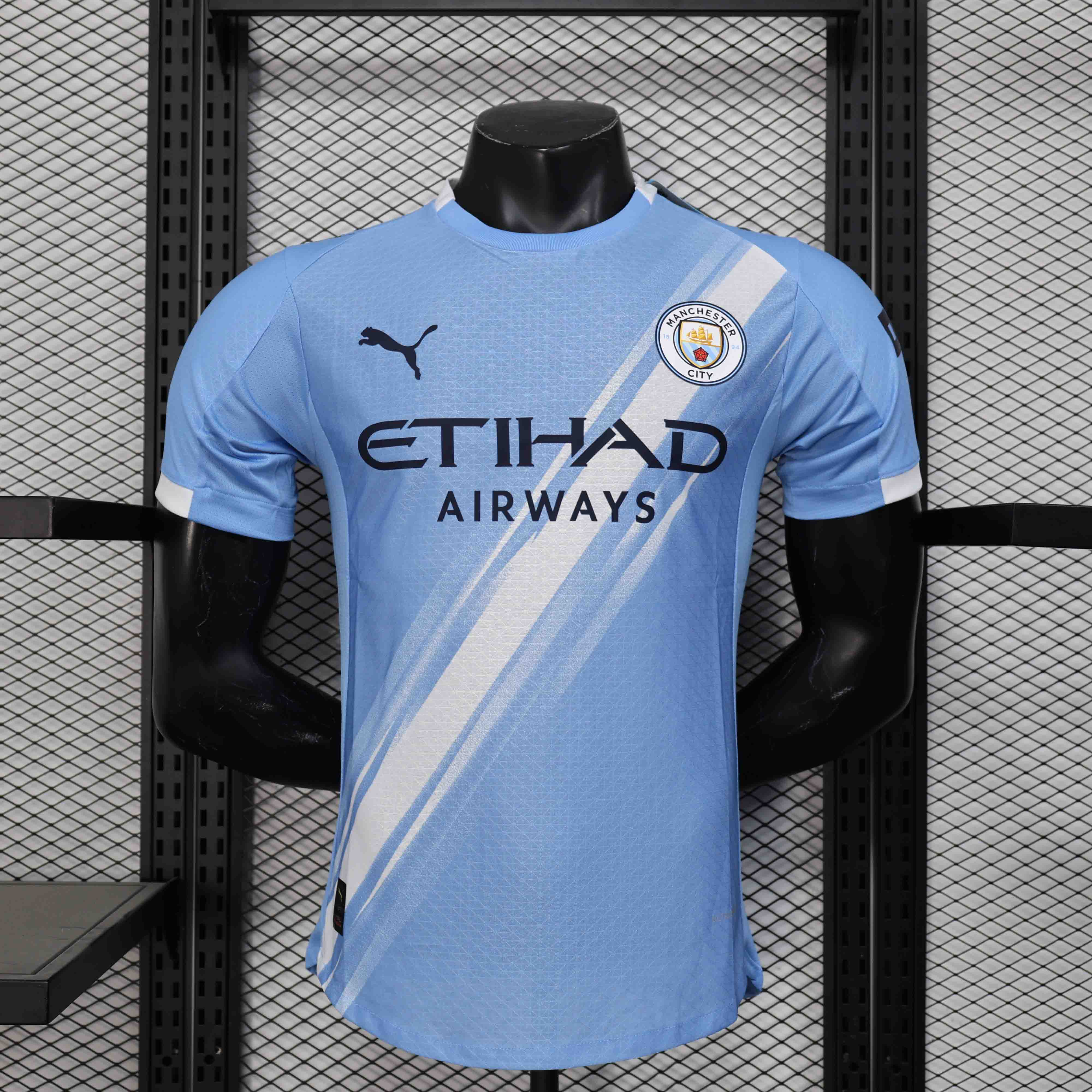 Manchester City Authentic Home Football Jersey Shirt 2025/26