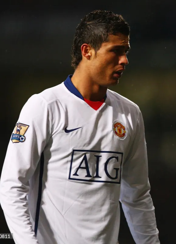 Manchester United Retro Authentic Away Football Jersey Shirt 2008/09