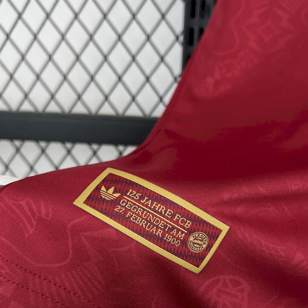 Bayern Munich Soccer Jersey 125th Anniversary Beckenbauer Cup Shirt 2025/26