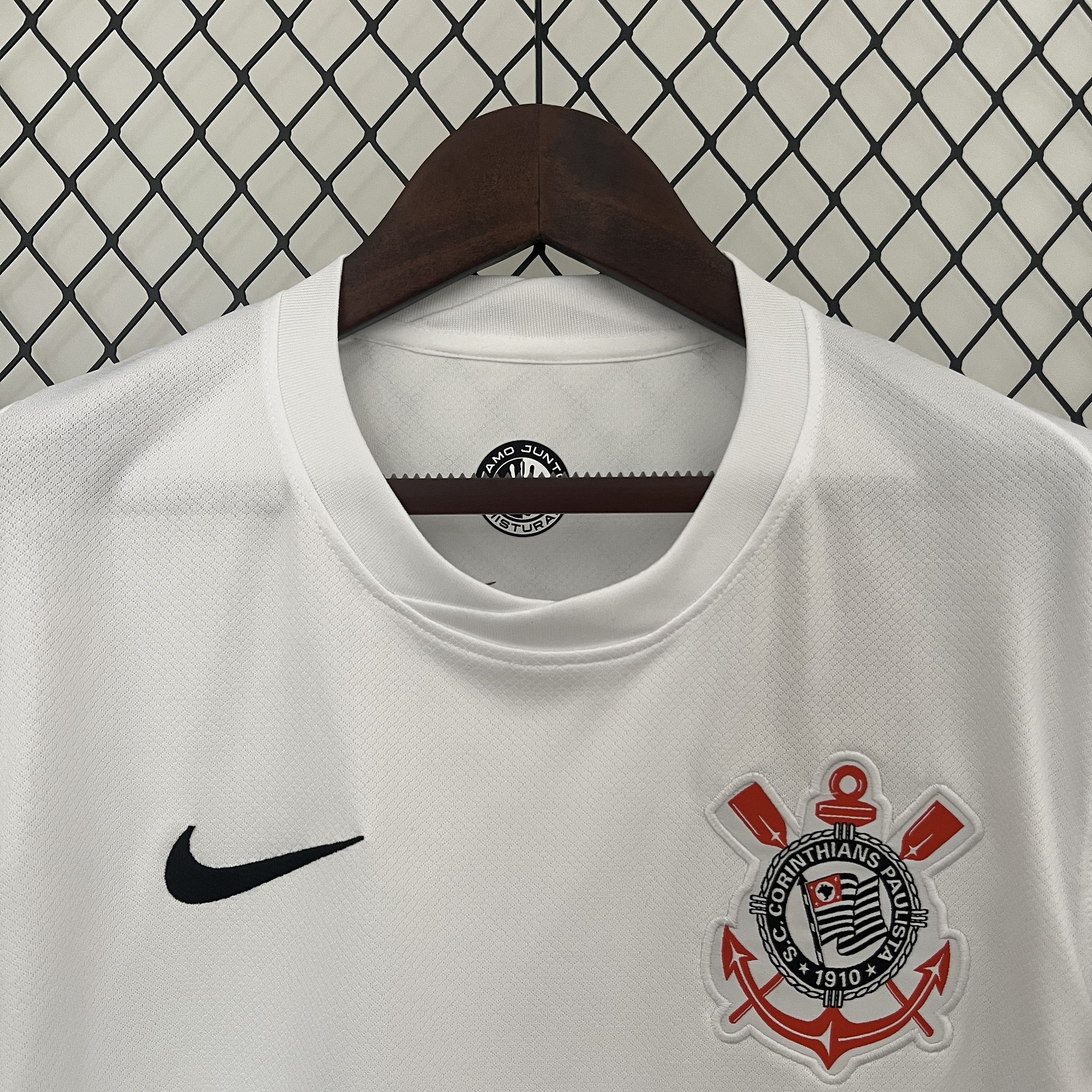 Corinthians Soccer Jersey Home Custom Shirt 2024