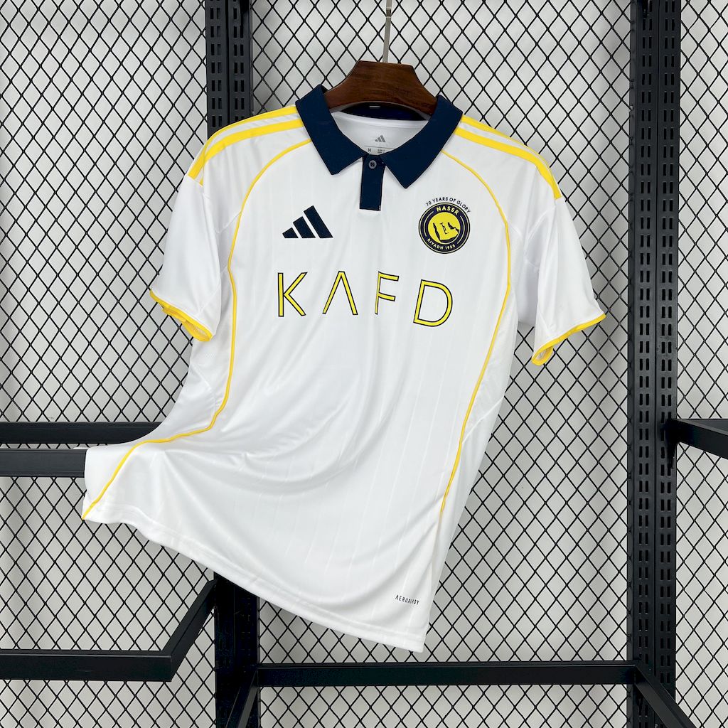 Al Nassr Soccer Jersey Third Away Custom Shirt 2025/26