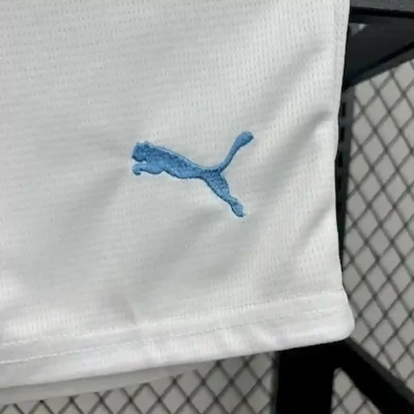 Marseille Soccer Jersey Home Kids Kit Jerseys+Shorts 2025/26