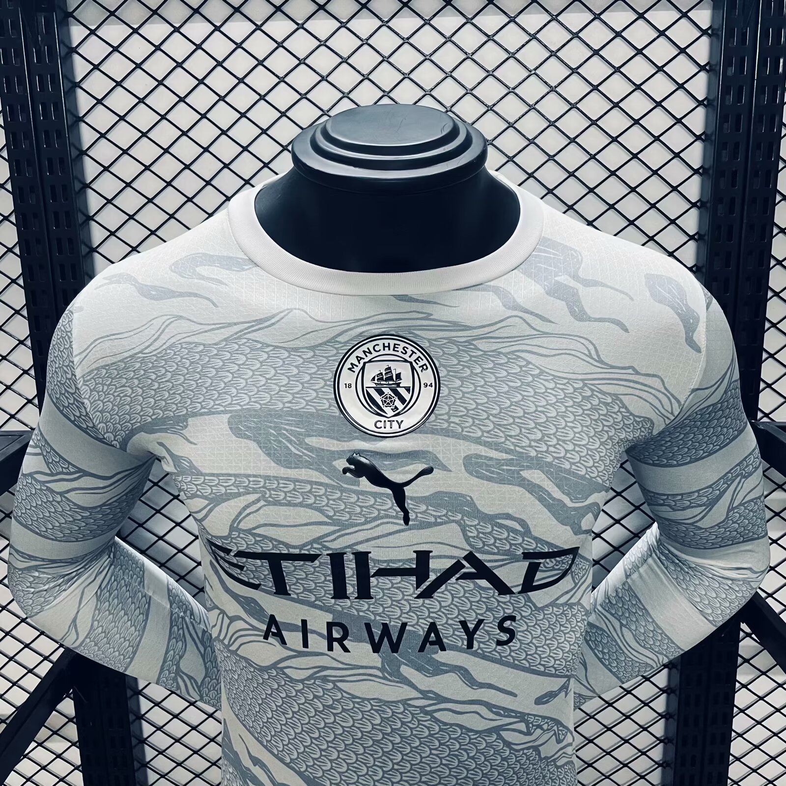 Manchester City Authentic Dragon Special Edition Long Sleeve Football Jersey Shirt 2024/25