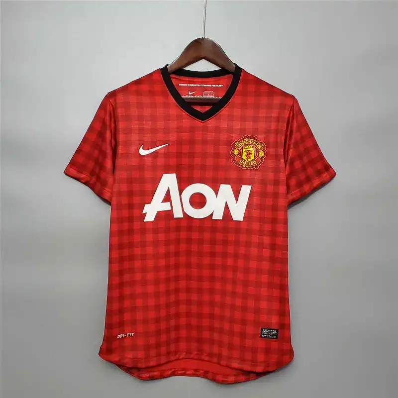 Manchester United Retro Home Football Jersey Shirt 2012/13